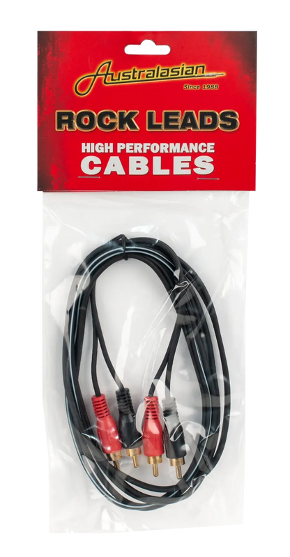 AMS 6ft RCA to RCA Cable with Moulded Male Plugs — view 2