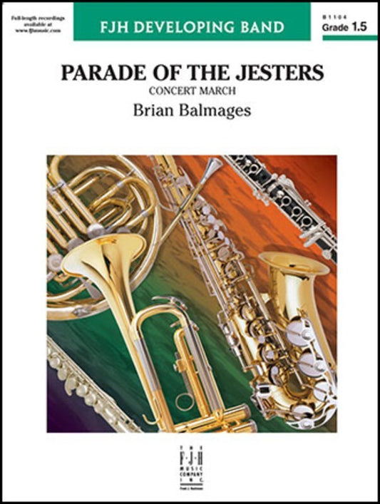 Parade Of The Jesters Concert Band 1.5 Score/Parts Book