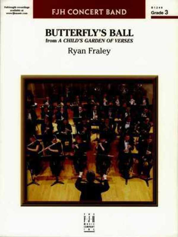 Butterflys Ball From A Childs Garden Of Verses (Music Score/Parts) Book