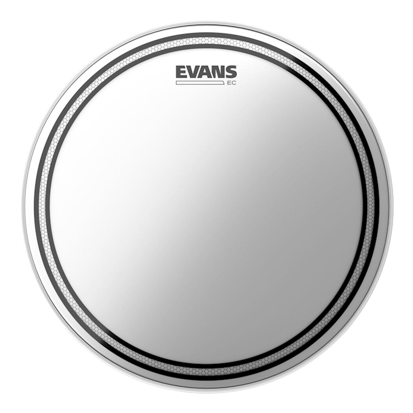 Evans EC 2-Ply Frosted Drum Head 12" with Sound Shaping Technology and Level 360 Technology