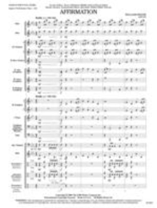 Affirmation Concert Band Score Book
