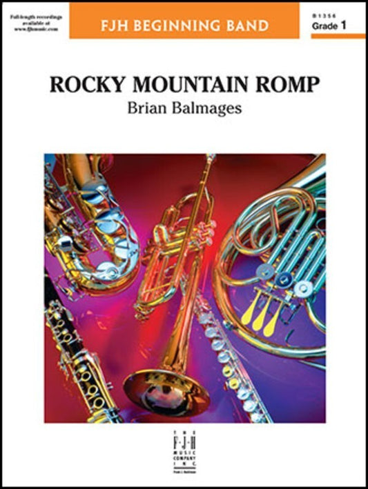 Rocky Mountain Romp Concert Band Score/Parts Book