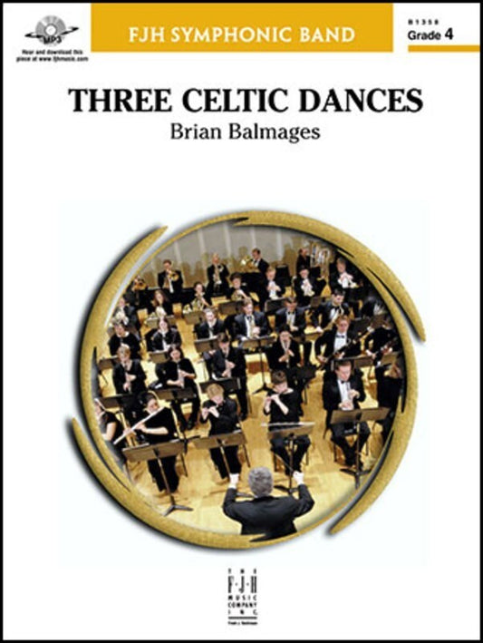 Three Celtic Dances Concert Band Score/Parts Book