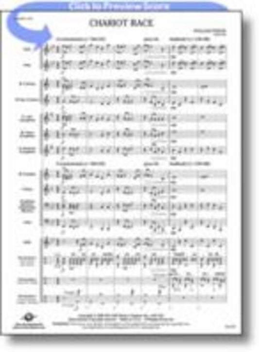 Chariot Race Concert Band Score/Parts Book