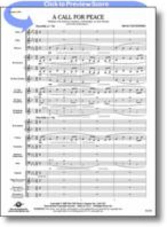 Call For Peace Concert Band 2.5 Score/Parts Book