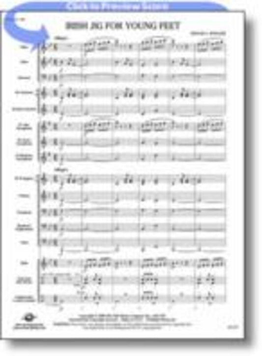 Irish Jig For Young Feet Concert Band Score/Parts Book