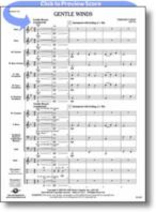Gentle Winds Concert Band Score/Parts Book
