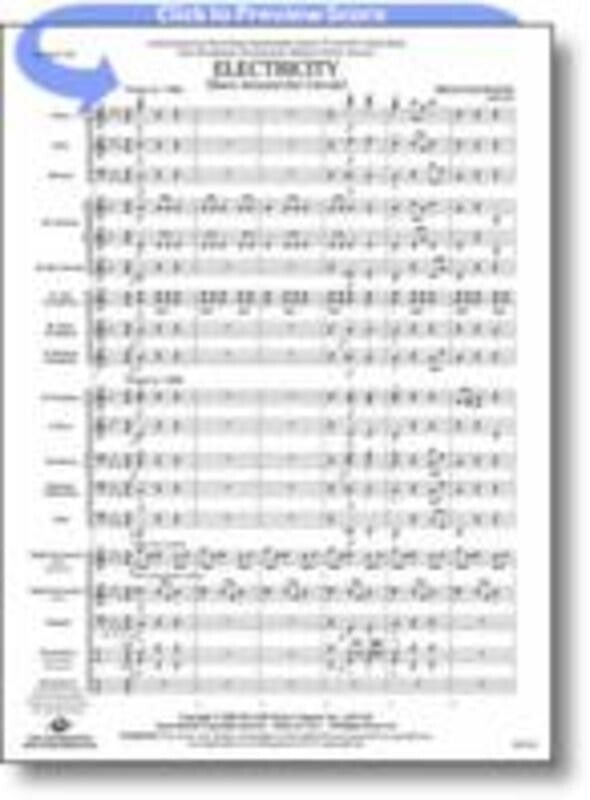 Electricity (Race Around The Circuit) Concert Band Score/Parts Book