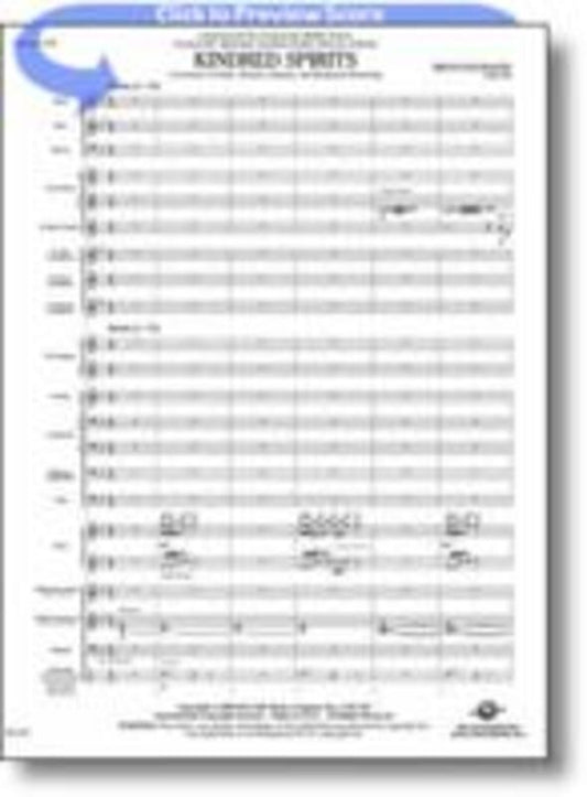 Kindred Spirits Concert Band Score/Parts Book