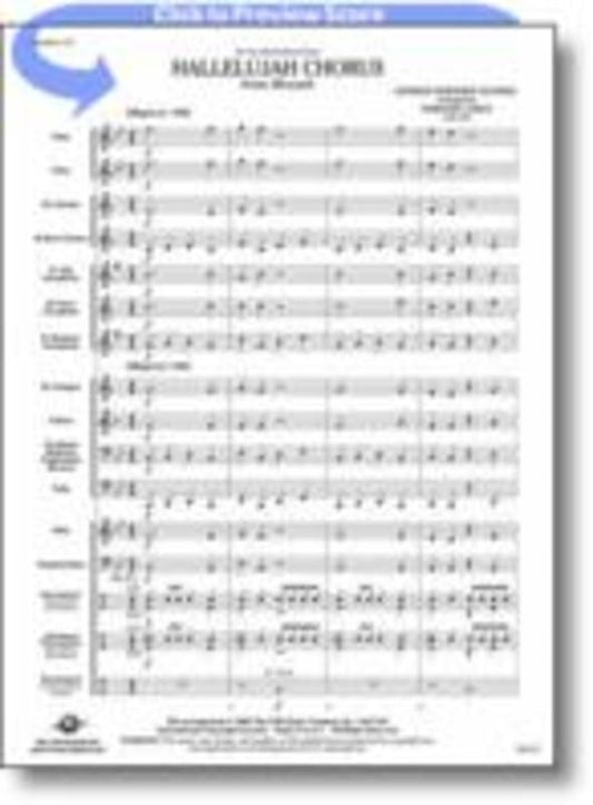 Hallelujah Chorus Arr Loest Concert Band Score/Parts Book