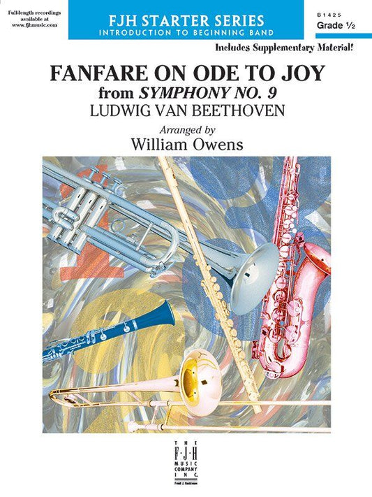 Fanfare on Ode to Joy CB0.5 SC/PTS Arranged by William Owens for Band