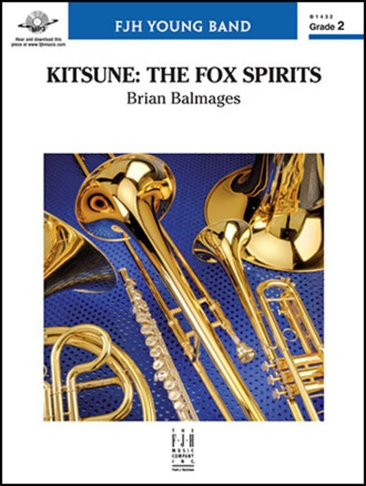 Kitsune The Fox Spirit Concert Band Score/Parts Book