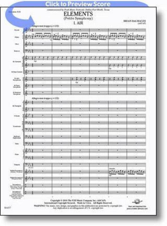 Elements Concert Band 4 Score/Parts Book