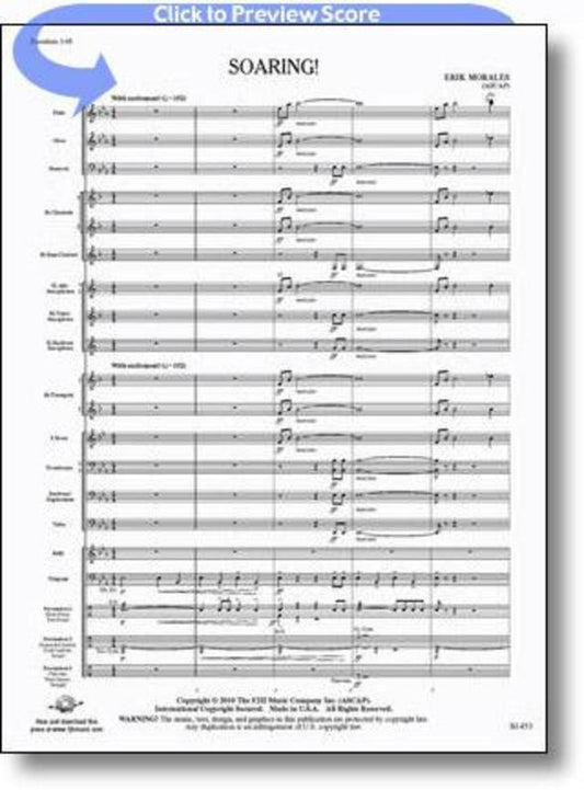Soaring Concert Band 2 Score/Parts Book