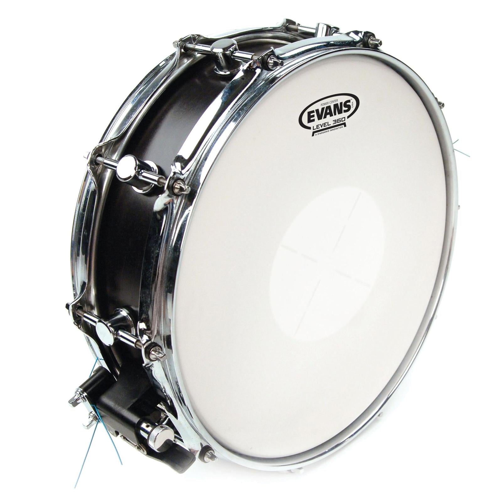 Evans Power Center Drum Head, 14 Inch *SKIN ONLY*