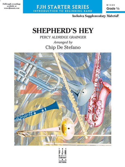Shepherd's Hey CB.5 SC/PTS by Chip De Stefano for Band - FJH Music Company