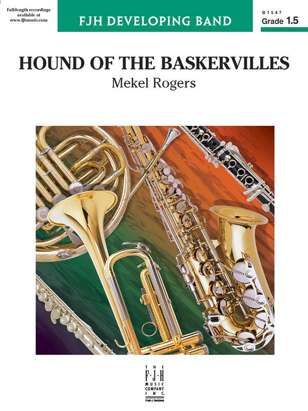 Hound of the Baskervilles CB1.5 SC/PTS for Band by Mekel Rogers