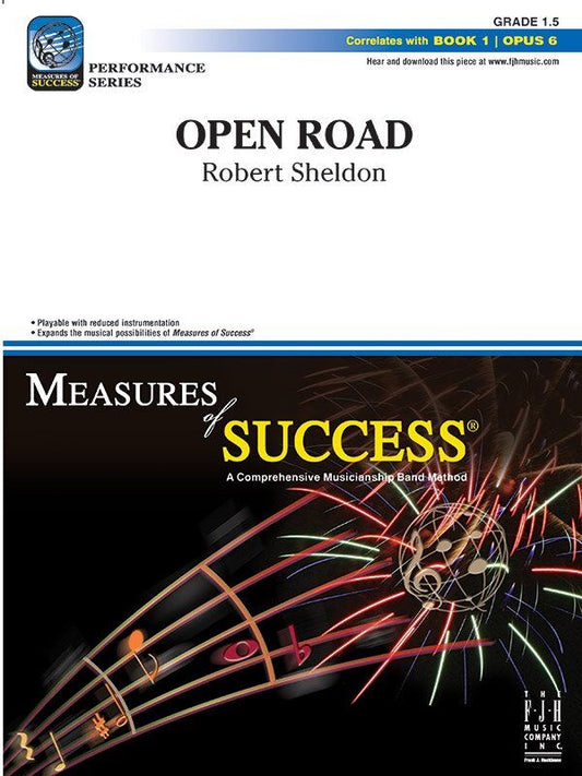 Open Road CB1.5 SC/PTS by Robert Sheldon for Band - FJH Music Company
