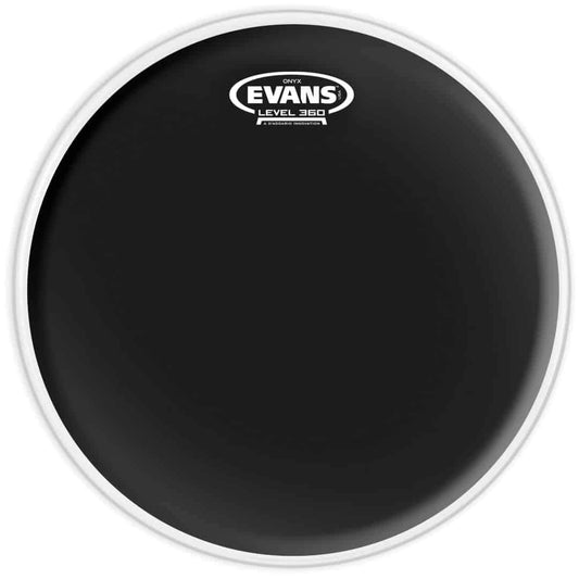 15 Inch Evans Onyx Coated 2 Ply Tom Drum Head