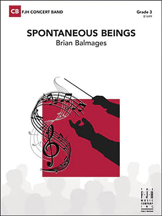 Balmages: Spontaneous Beings — Concert Band Grade 3, Score & Parts (FJH Music Company)