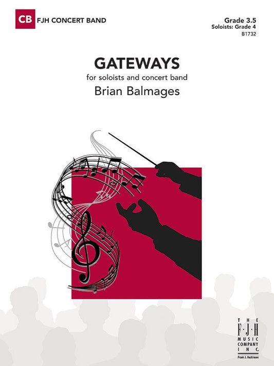 Balmages: Gateways for Soloists — Concert Band Grade 3.5, Score & Parts (FJH Music Company)