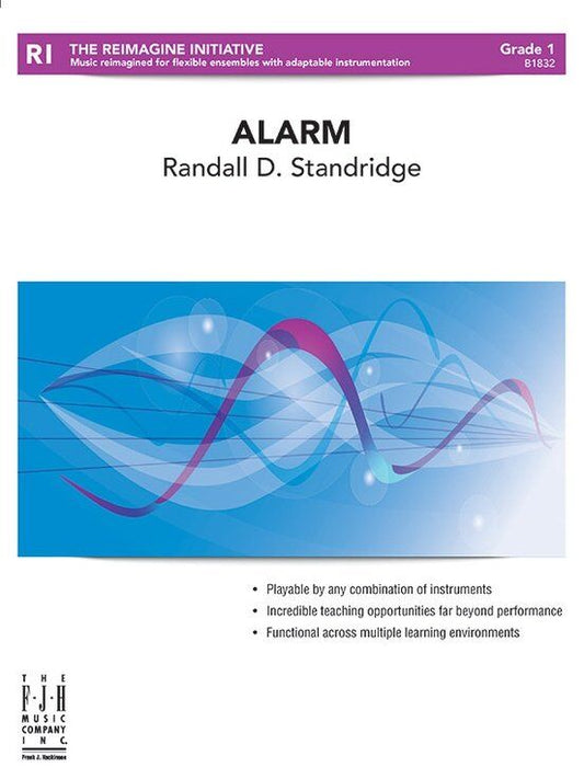 Alarm CB1 3-Part Adaptable Score and Parts by Randall D. Standridge