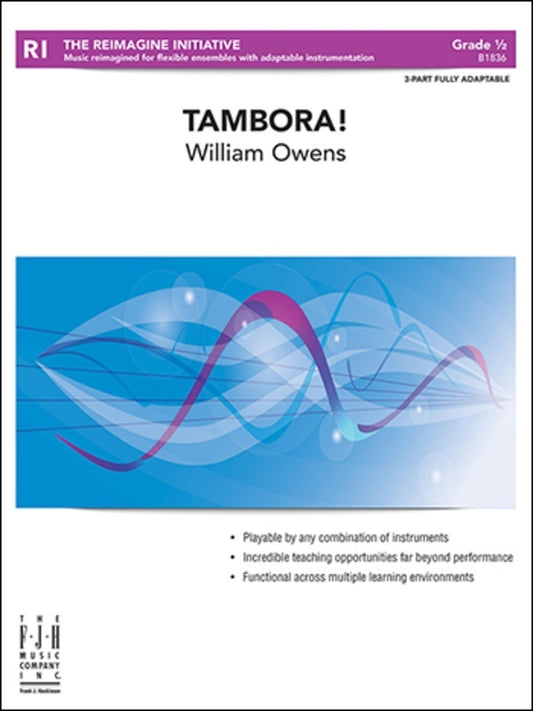 Tambora! CB0.5 3 Part Adaptable Score/Parts