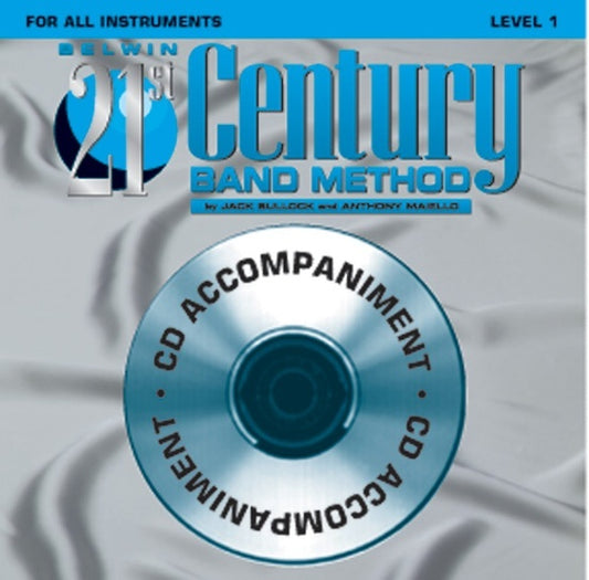 Belwin 21st Century Band Method Grade 1 CD Accompaniment