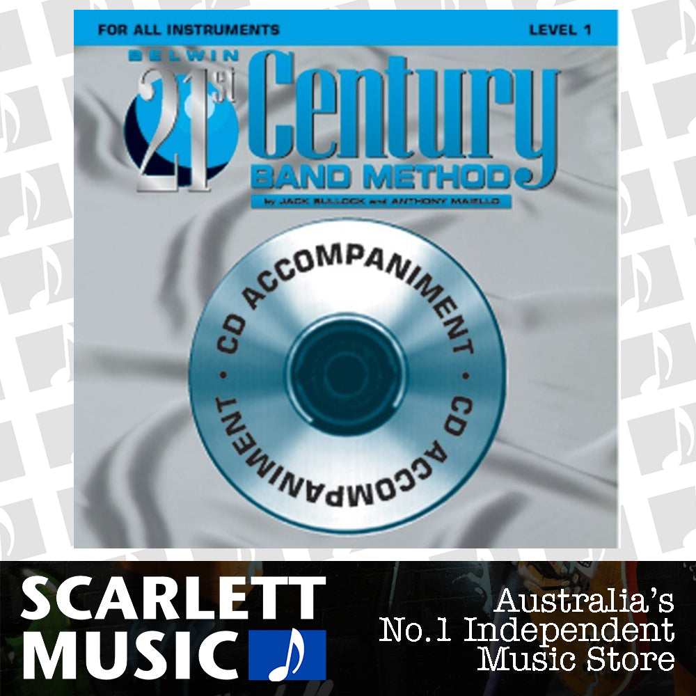 Belwin 21st Century Band Method Grade 1 CD Accompaniment — view 2