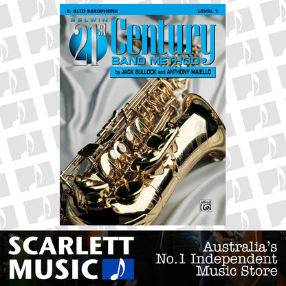 Belwin 21st Century Band Method Grade 1 Alto Saxophone Sheet Music — view 2