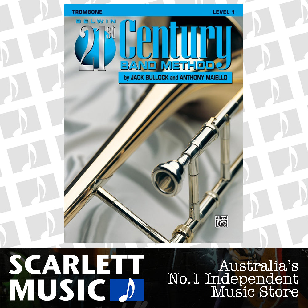 Belwin 21st Century Band Method Grade 1 Trombone Sheet Music — view 2