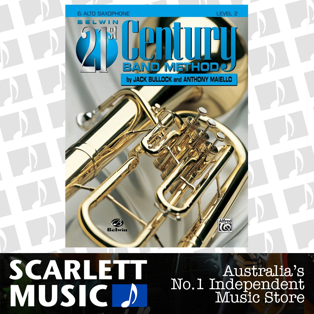 Belwin 21st Century Band Method Grade 2 Alto Saxophone Sheet Music — view 2