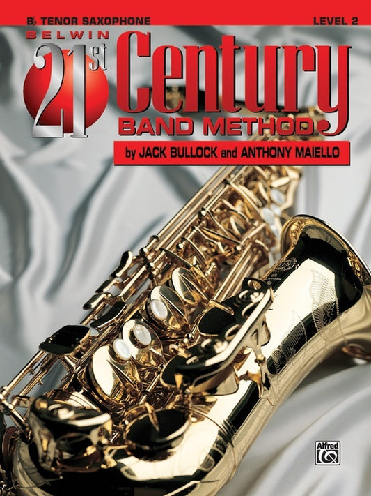 Belwin 21st Century Band Method Grade 2 Tenor Saxophone Sheet Music