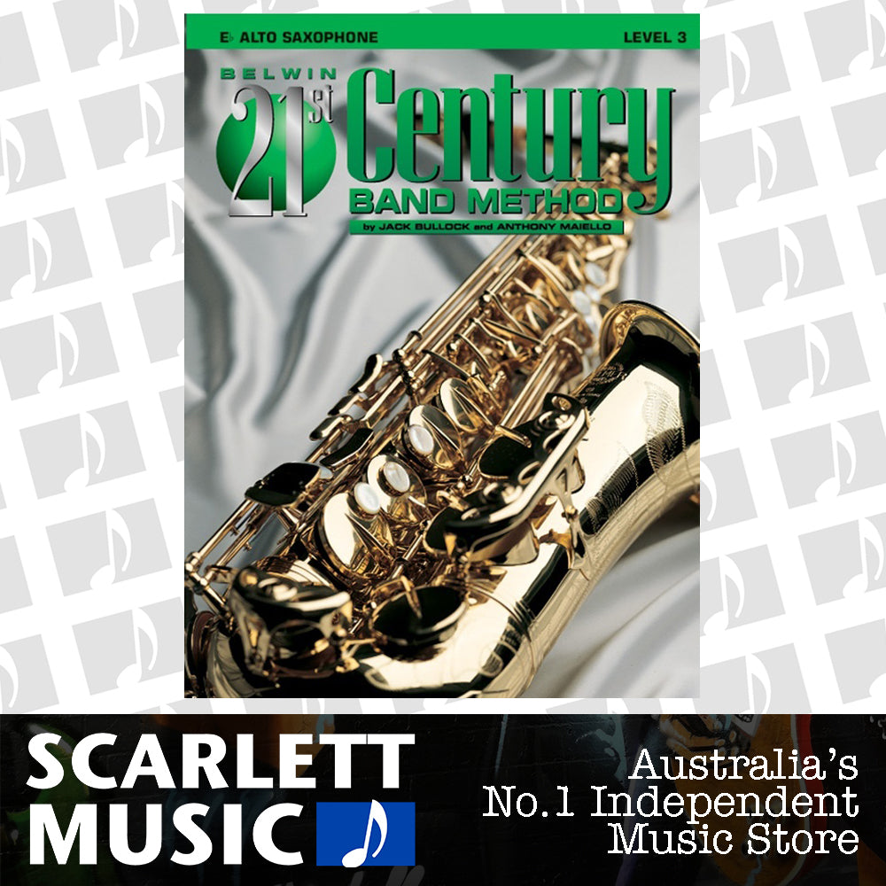 Belwin 21st Century Band Method Gr 3 Alto Sax — view 2