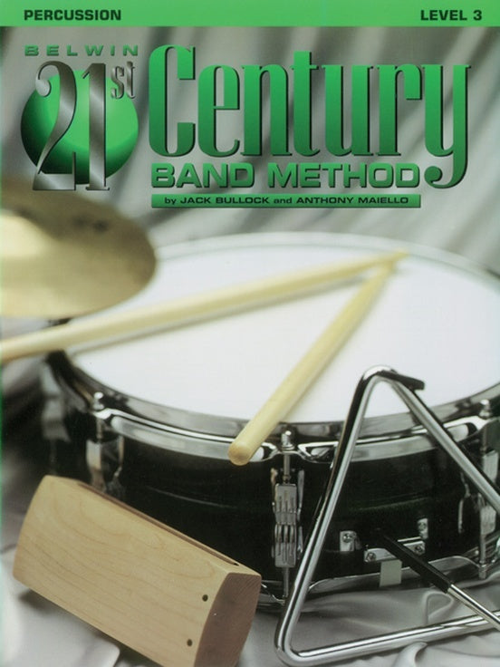 Belwin 21st Century Band Method Gr 3 Percussion