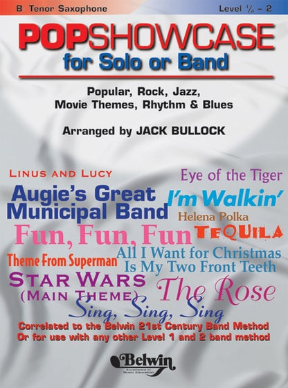 Pop Showcase Solo Or Band Tenor Sax