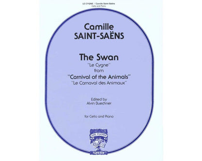 Saint-Saens - The Swan (Le Cygne) for Cello and Piano, Carl Fischer, 1 Page