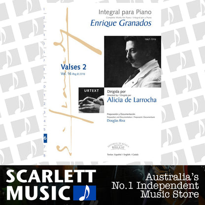 Granados - Integral Para Piano Valses 2 Vol 16 (Softcover Book) — view 2