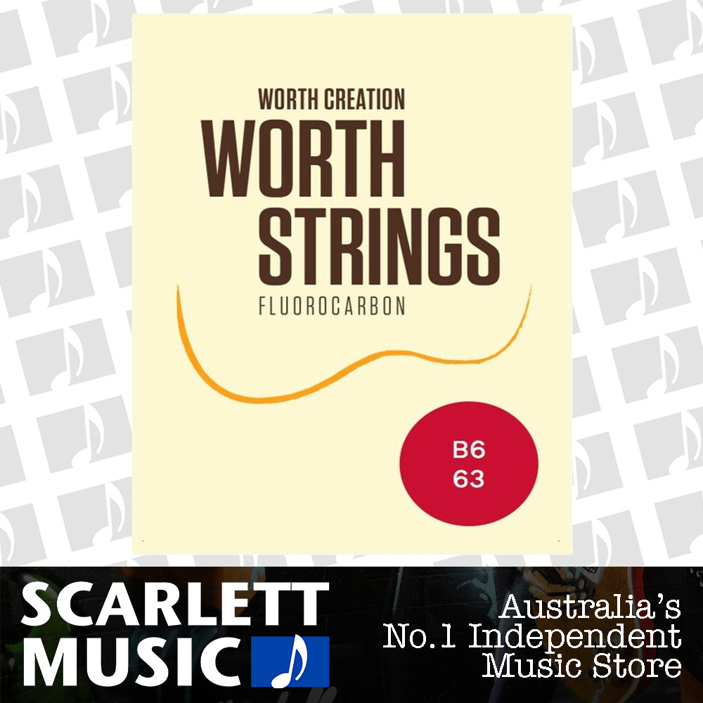 Worth B6 6 String Fluorocarbon Premium Ukulele Strings — view 2