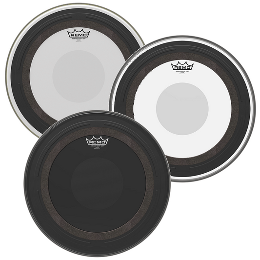 Remo Ambassador Series SMT Tom Heads 18" Coated - Pre-Muffled Design with Sub Muff’l Technology