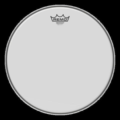Remo BA-0206-00 Ambassador Smooth White 6"