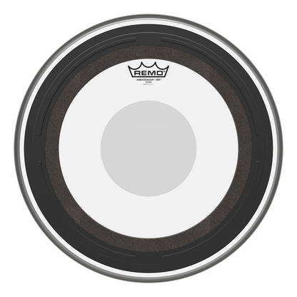 Remo Ambassador Series SMT Tom Heads - 16" Clear — view 2