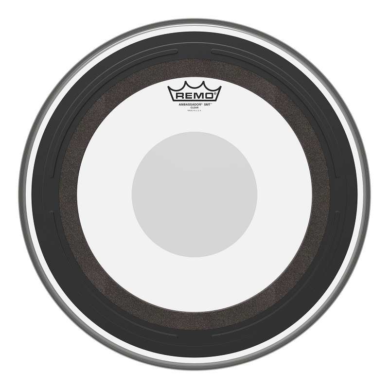 Remo Ambassador Series SMT Tom Heads - 18" Clear — view 2