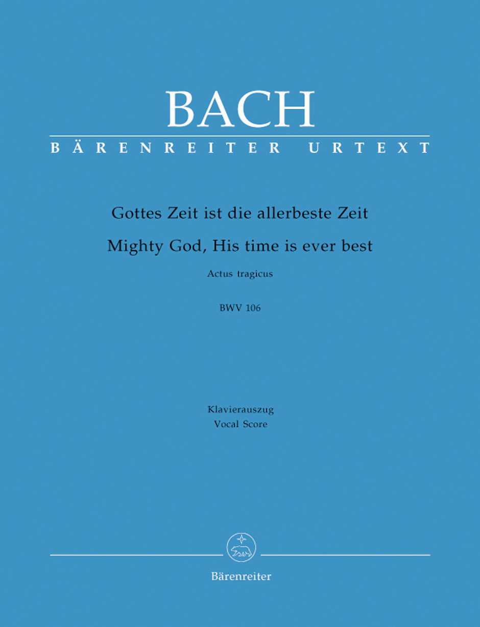 Cantata 106 Vocal Sheet Music