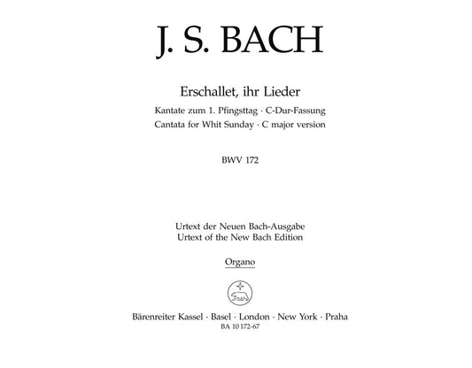Erschallet, Ihr Lieder BWV 172