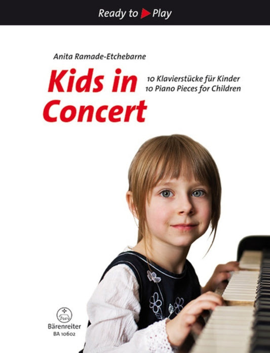 Kids In Concert 10 Piano Pieces For Children Book