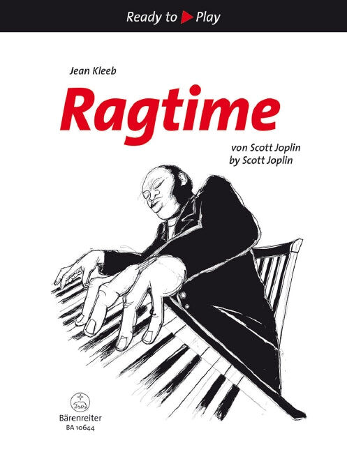 Ragtime Easy Arrangements for Piano by Joplin, Scott Kleeb, Barenreiter BA10644