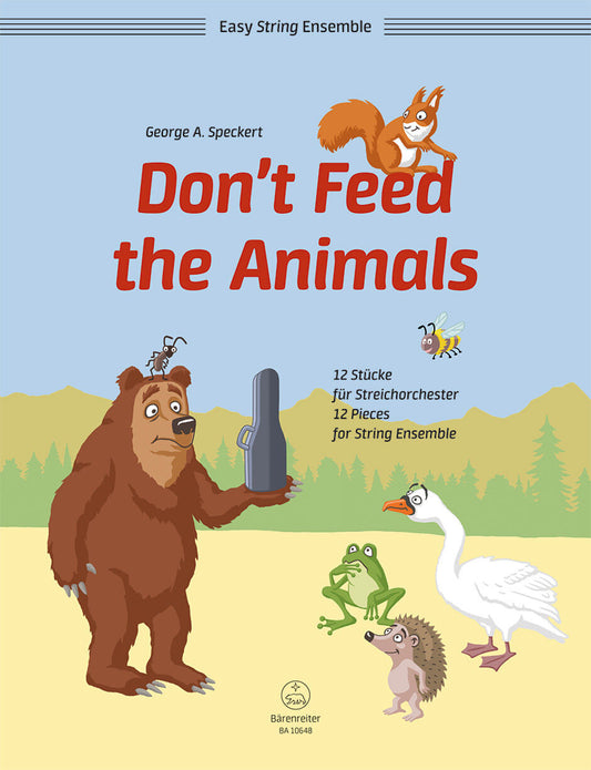 Don't Feed the Animals String Orchestra Sheet Music Gr 1 - Speckert George