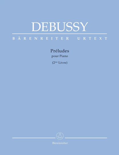 Debussy Preludes Volume 2 Piano Sheet Music