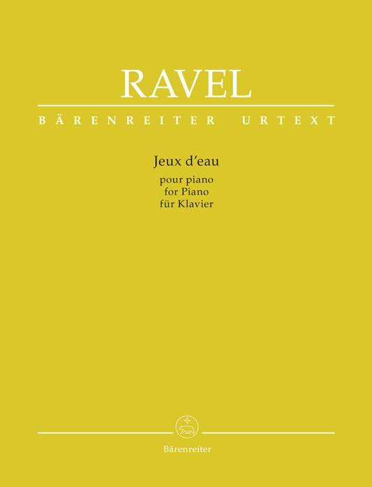 Jeux D'Eau For Piano